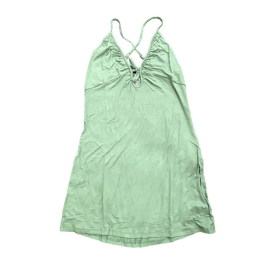 Adore Me Laylani Slip Dress in Green​​​​​​​